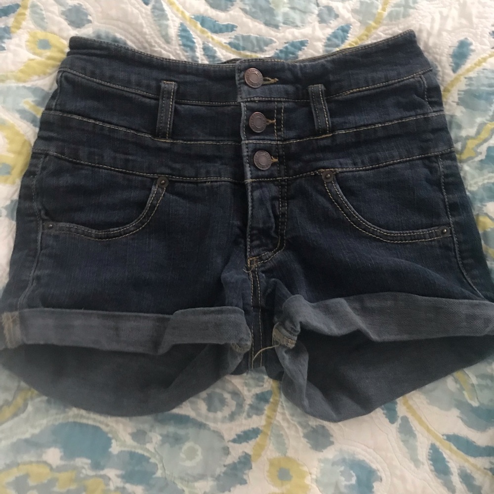 Mossimo highrise jean shorts